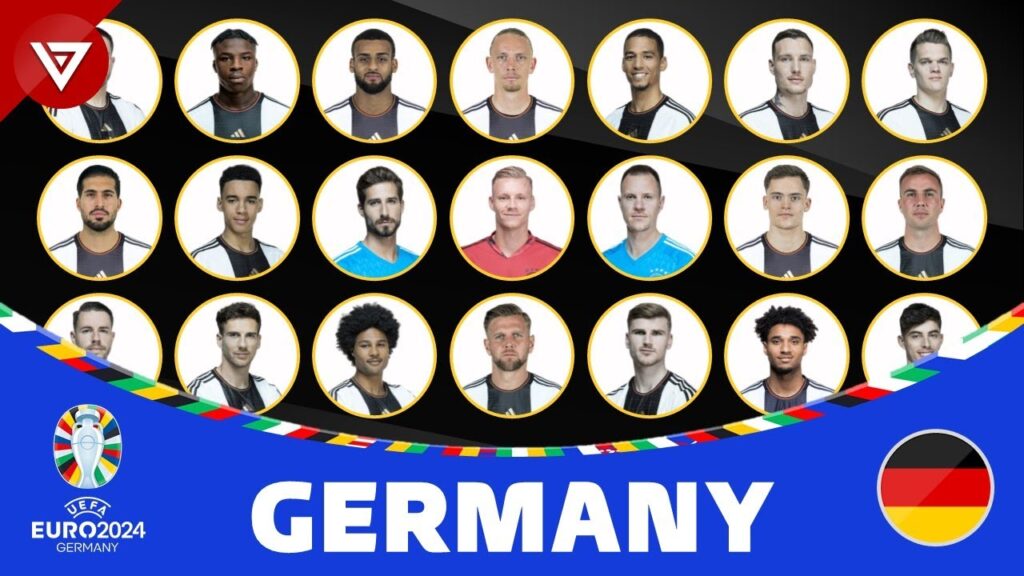2024欧洲杯夺冠热门：德国球队